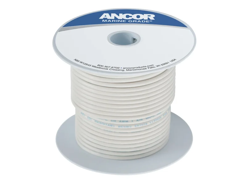 Ancor White 12 AWG Primary Wire - 1,000'