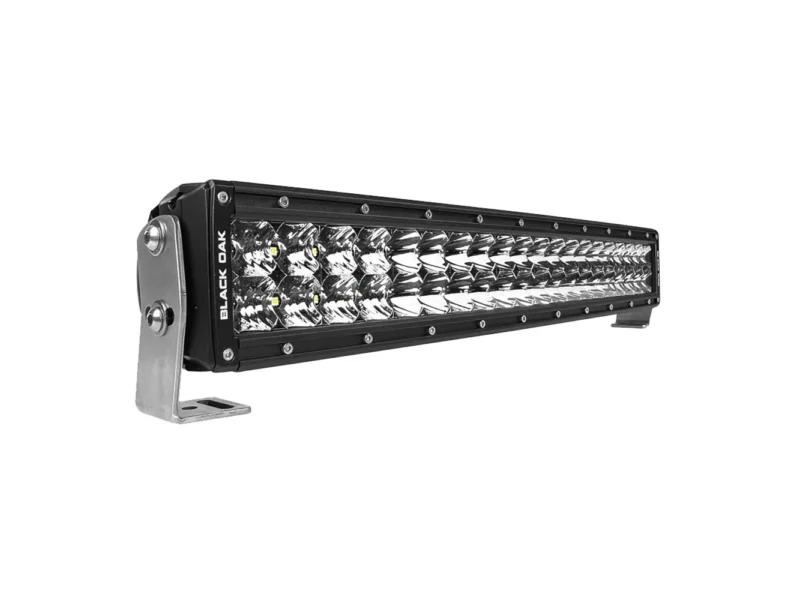 Black Oak Pro Series 3.0 Double Row 20" LED Light Bar - Combo Optics - Black Housing