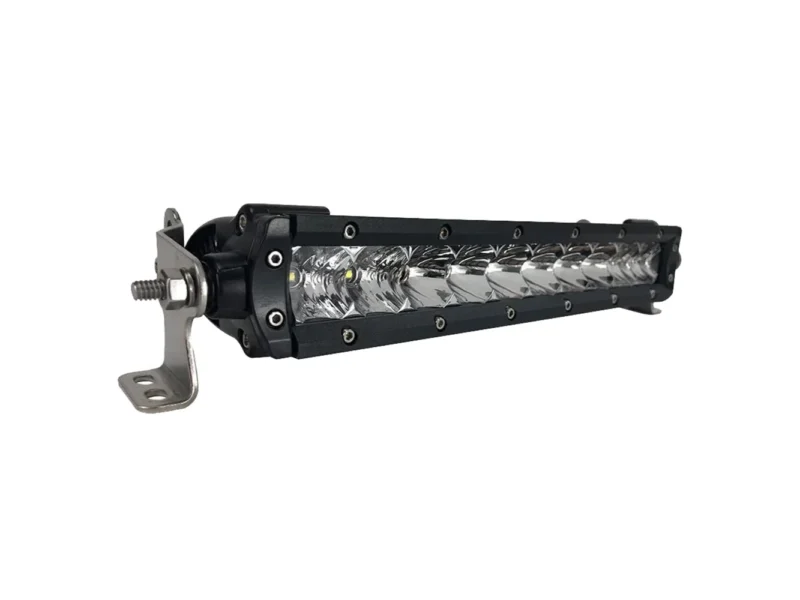 Black Oak 10" Single Row LED Light Bar - Combo Optics - Black Housing - Pro Series 3.0