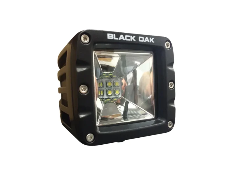 Black Oak 2" LED Light Pod - Scene Optics - Black Housing - Pro Series 3.0