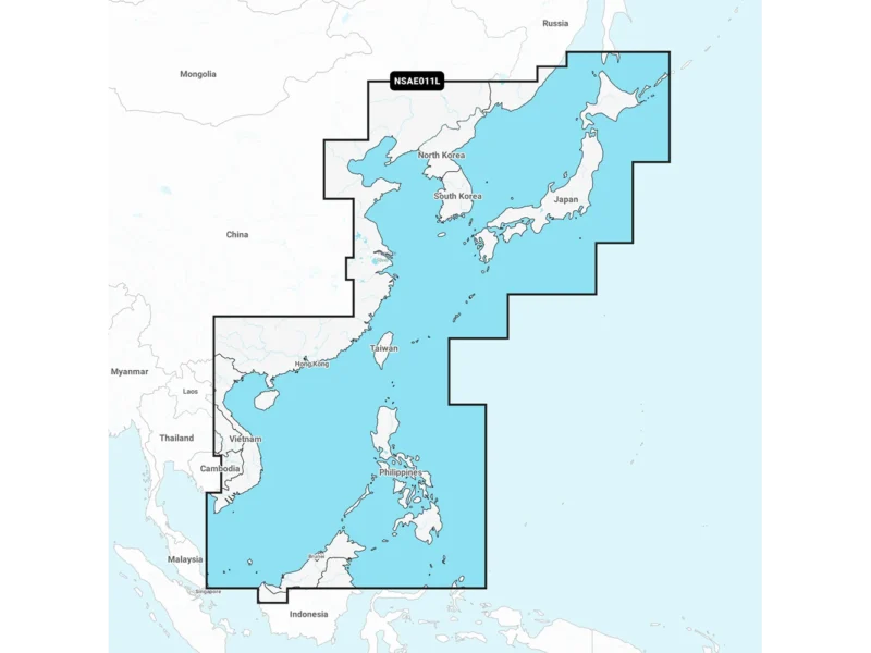 Garmin Navionics+ NSAE011L - China Sea & Japan - Marine Chart