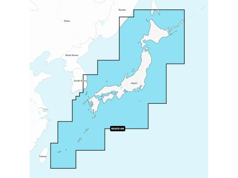 Garmin Navionics+ NSAE016R - Japan Lakes & Coastal - Marine Chart