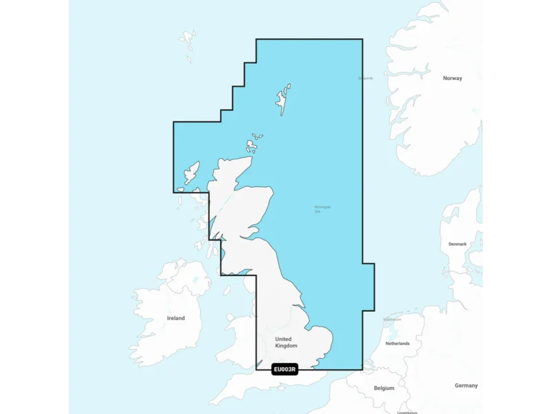 Garmin Navionics+ NSEU003R - Great Britain, Northeast Coast - Marine Chart