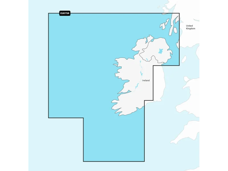 Garmin Navionics+ NSEU075R - Ireland, West Coast - Marine Chart