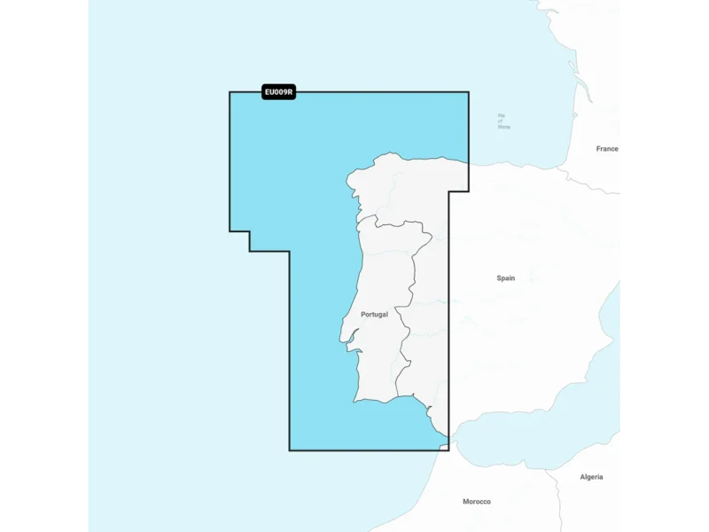 Garmin Navionics+ NSEU009R - Portugal & Spain, Northeast - Marine Chart