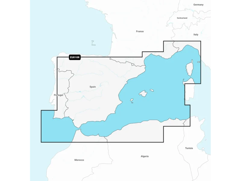 Garmin Navionics+ NSEU10R - Spain, Mediterranean Coast - Marine Chart