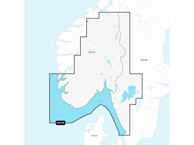 Garmin Navionics+ NSEU078R - Oslo, Skagerrak & Haugesund - Marine Chart