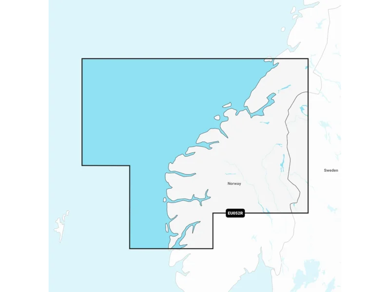 Garmin Navionics+ NSEU052R - Norway, Sognefjord to Svesfjorden - Marine Chart