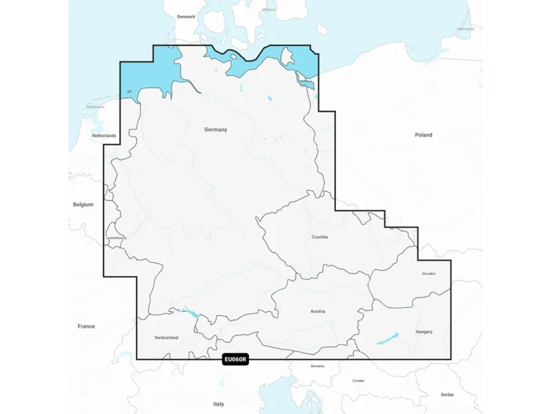 Garmin Navionics+ NSEU060R - Germany, Lakes & Rivers - Inland Marine Chart