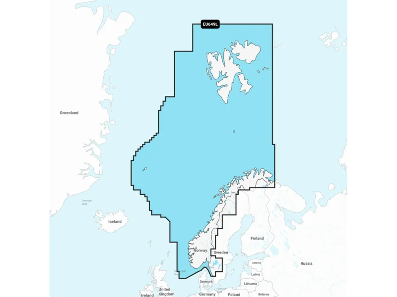 Garmin Navionics+ NSEU649L - Norway - Marine Chart