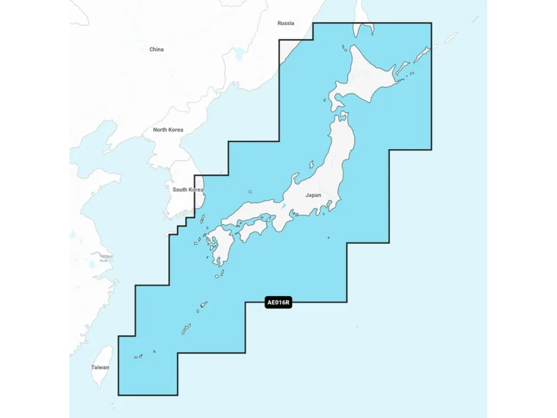 Garmin Navionics Vision+ NVAE016R - Japan - Lakes and Coast - Marine Chart