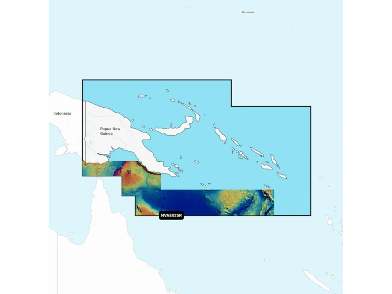 Garmin Navionics Vision+ NVAE025R - Papua New Guinea & Solomon Islands - Marine Chart