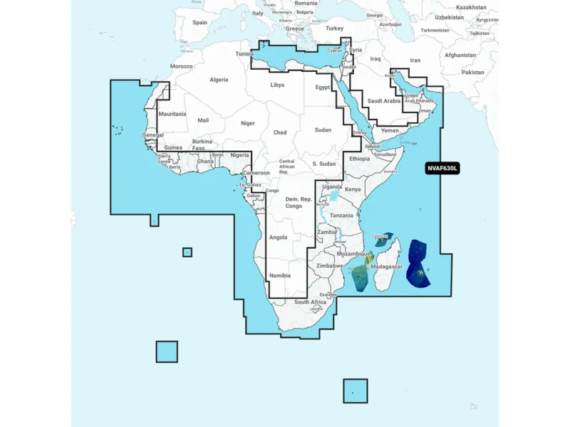 Garmin Navionics Vision+ NVAF630L - Africa & Middle East - Marine Chart