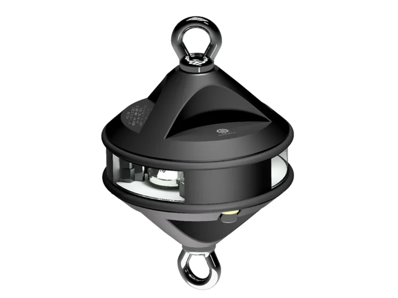 Lopolight Series 200-012 - Hoist Light - 2NM - White - Black Housing