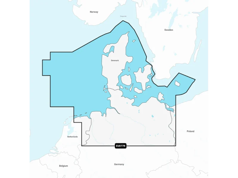 Garmin Navionics Vision+ NVEU077R - Denmark & Germany - Marine Chart