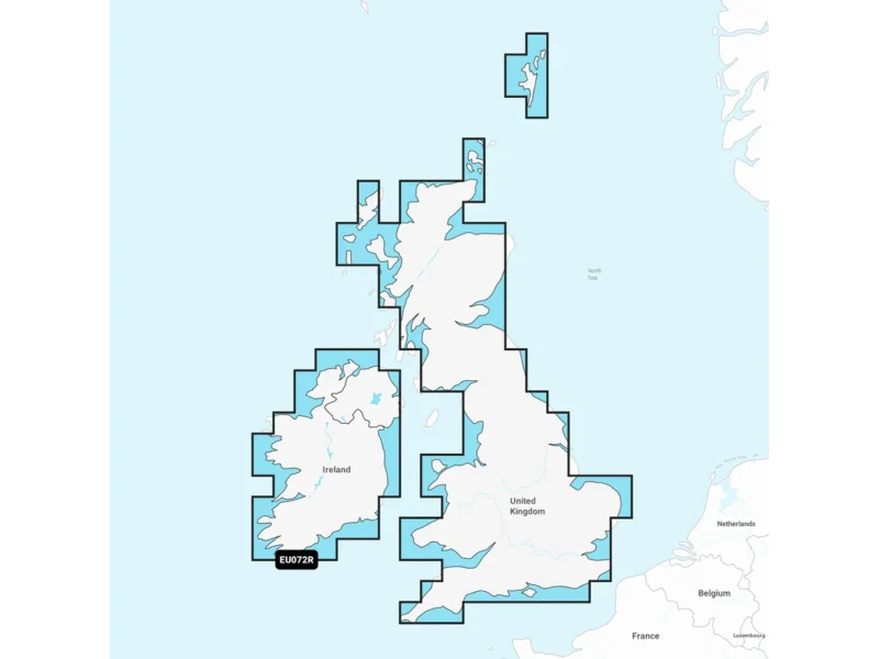 Garmin Navionics Vision+ NVEU072R - U.K. & Ireland Lakes & Rivers - Inland Marine Chart