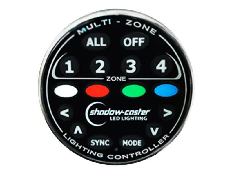 Shadow-Caster Round Zone Controller 4 Channel Remote f/MZ-LC or SCM-LC