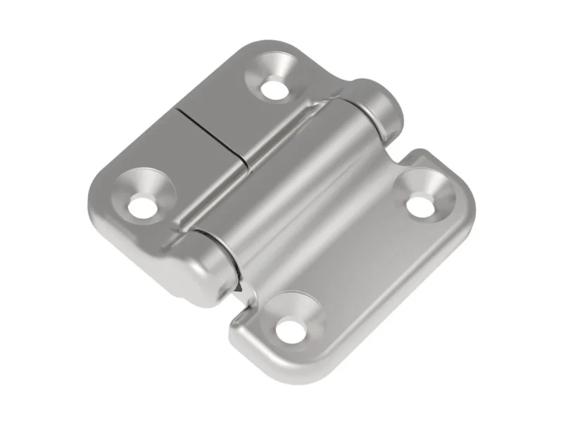 Southco Constant Torque Hinge Symmetric Forward Torque 0.9 N-m - Reverse Torque 0.9 N-m - Large Size - Stainless Steel 316 - Polished