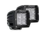 RIGID Industries D-Series PRO Flood Diffused Surface Mount Black Light - Pair