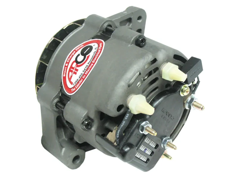 ARCO Marine Premium Replacement Inboard Alternator w/Single Groove Pulley - 12V 55A