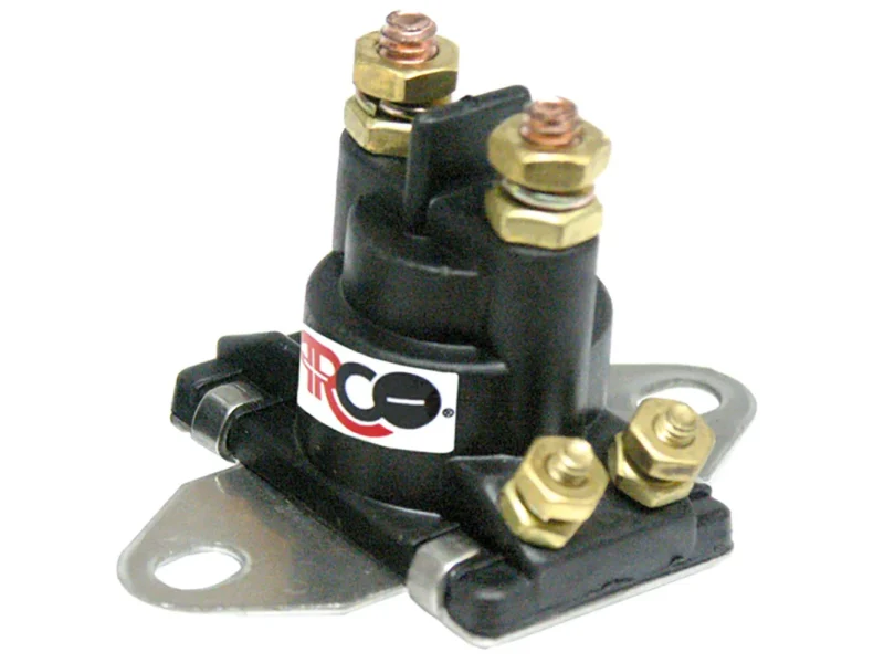 ARCO Marine Current Model Outboard Solenoid w/Flat Isolated Base