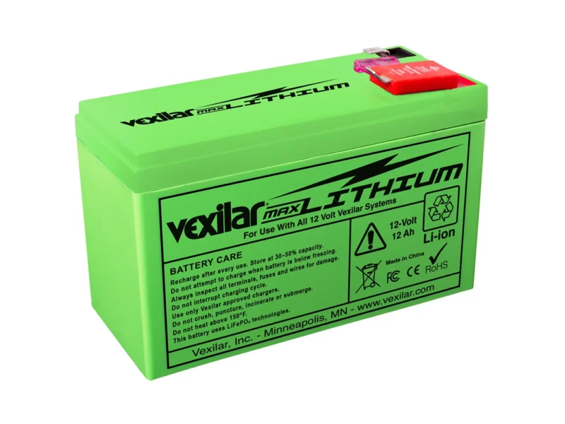 Vexilar 12V - 12 AH Max Lithium Battery