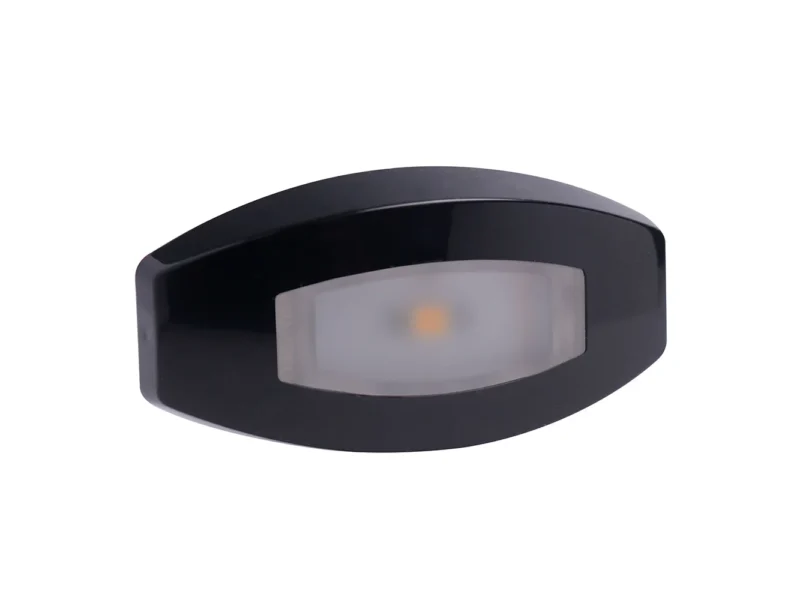 Lumitec Fiji Courtesy Light - Black Housing - Direct RGBW Lights - 4-Pack