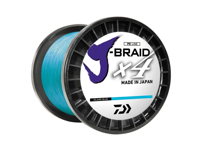 Daiwa J-BRAID x4 Braided Line - 30 lbs - 300 yds - Island Blue