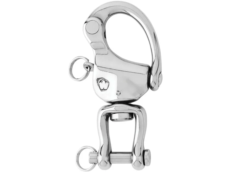 Wichard HR Snap Shackle With Clevis Pin Swivel - 120mm Length - 4-23/32"