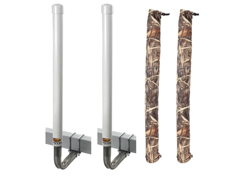 C.E. Smith 60" Post Guide-On w/Unlighted Posts & FREE Camo Wet Lands Post Guide-On Pads