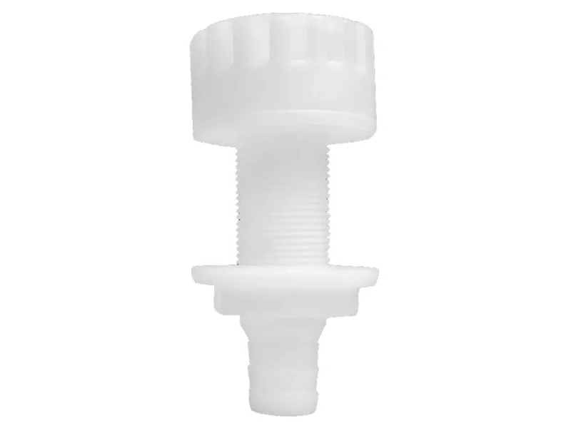 Attwood Plastic White Thru-Hull With Strainer - 3/4" Inner Diameter