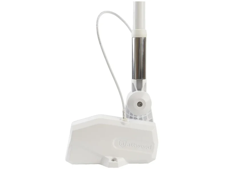 Attwood PowerBase Antenna - White Powered Fold-Down Antenna Base