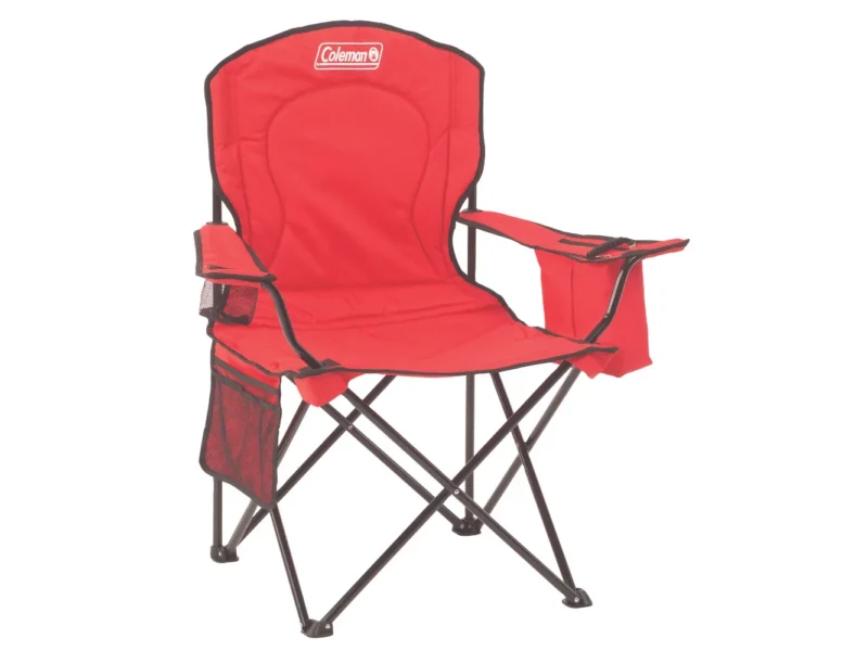 Coleman Cooler Quad Chair - Red