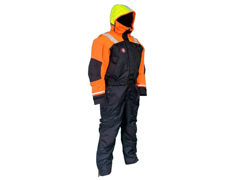 First Watch Anti-Exposure Suit Hi-Vis - Orange/Black - Large