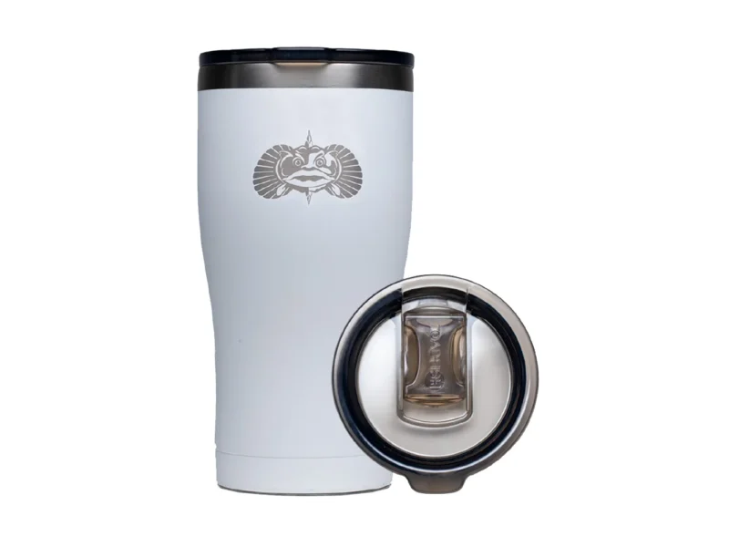 Toadfish Non-Tipping 20oz Tumbler - White