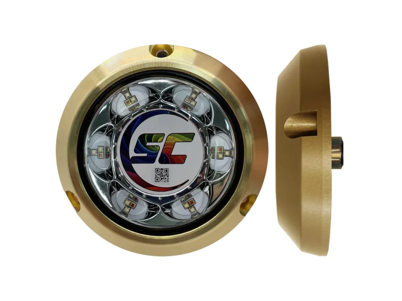 Shadow-Caster SC3 Series CC (Full Color Change) Bronze Surface Mount Underwater Light