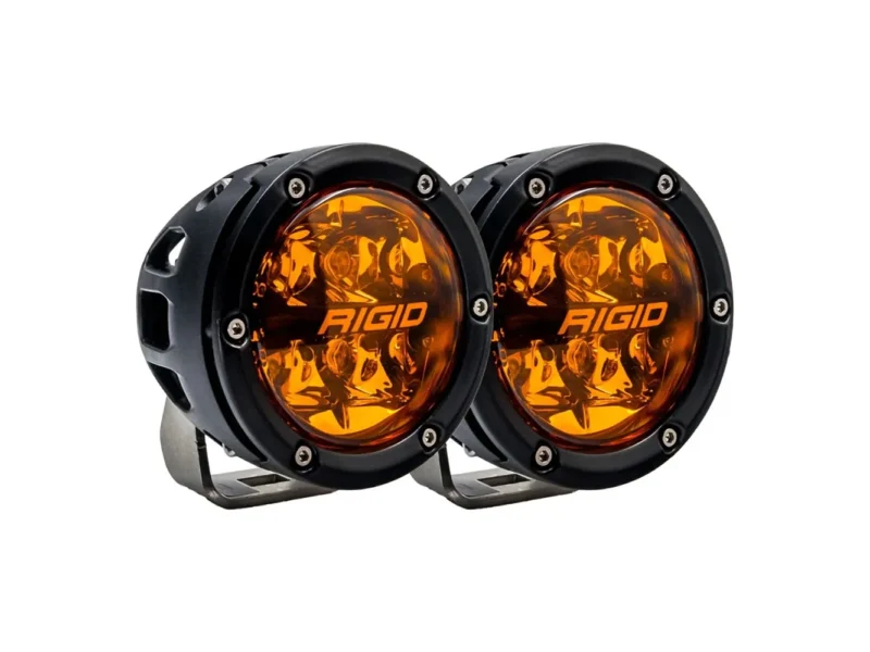 RIGID Industries 360 Series 4" Spot w/Amber Pro Lens - Pair