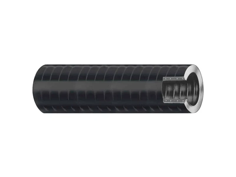 Trident Marine 3/4" x 50' VAC XHD Bilge & Live Well Hose - Hard PVC Helix - Black