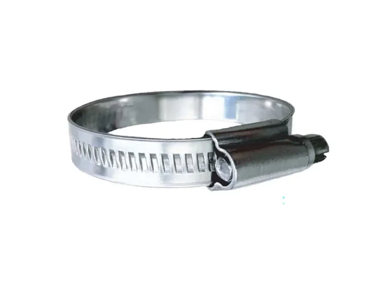 Trident Marine 316 SS Non-Perforated Worm Gear Hose Clamp - 3/8" Band - (1-1/2" - 2") Clamping Range - 10-Pack - SAE Size 24