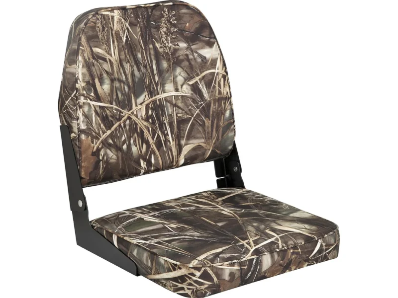 Attwood Swivl-Eze Low Back Padded Flip Seat - Camo