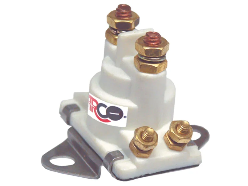 ARCO Marine Original Equipment Quality Replacement Solenoid f/Mercruiser & Mercury - Isolated base, 12V