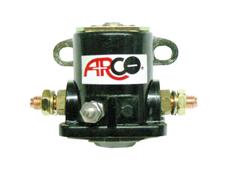 ARCO Marine Original Equipment Quality Replacement Solenoid f/Chrysler & BRP-OMC - 12V, Grounded Base