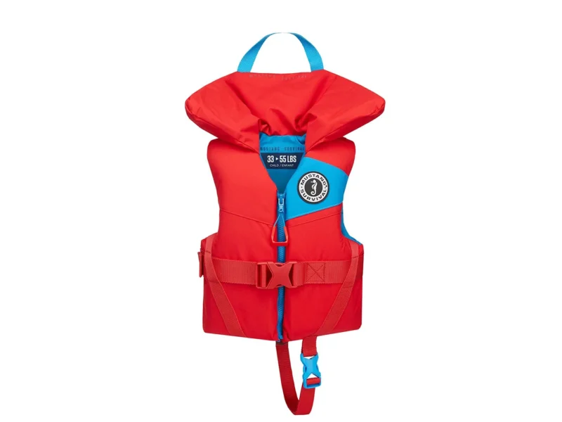 Mustang Lil' Legends Child Foam Vest - Imperial Red