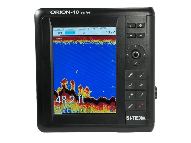 SI-TEX 10" Chartplotter/Sounder Combo w/Internal GPS & C-MAP 4D Card