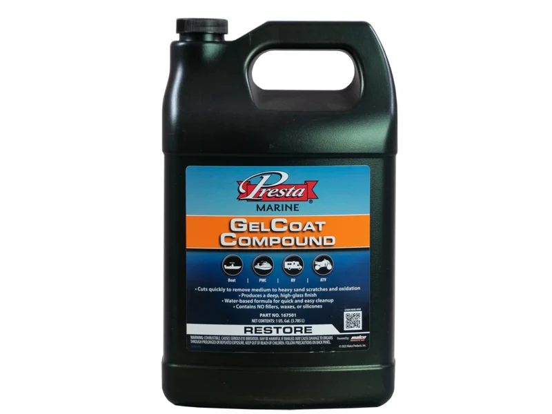 Presta Gel Coat Compound - 1 Gallon