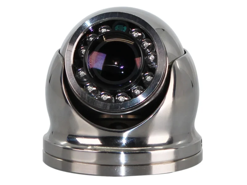 Iris High Definition 3MP IP Mini Dome Camera - 2MP Resolution - 316 SS & 160-Degree HFOV - 1.8mm Lens