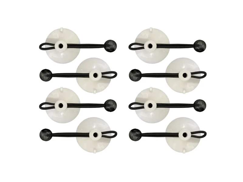 Carver Suction Cup Tie Downs - 8-Pack