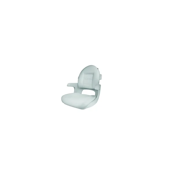 Tempress Elite Helm High Back Seat, White Shell, White/White Cushions