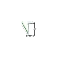 AP Products 0215740116 Insert Roof Edge, 16' Polar White