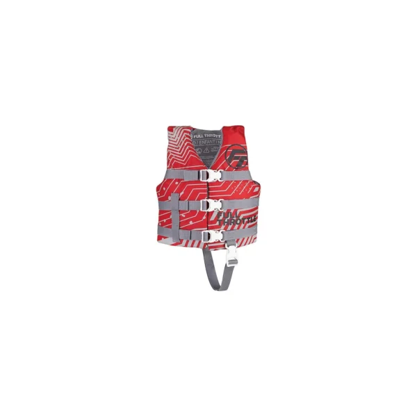 Full Throttle 11220010000122 Nylon Life Vest, Child, Red